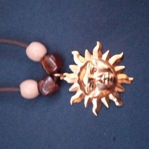 Sun necklace